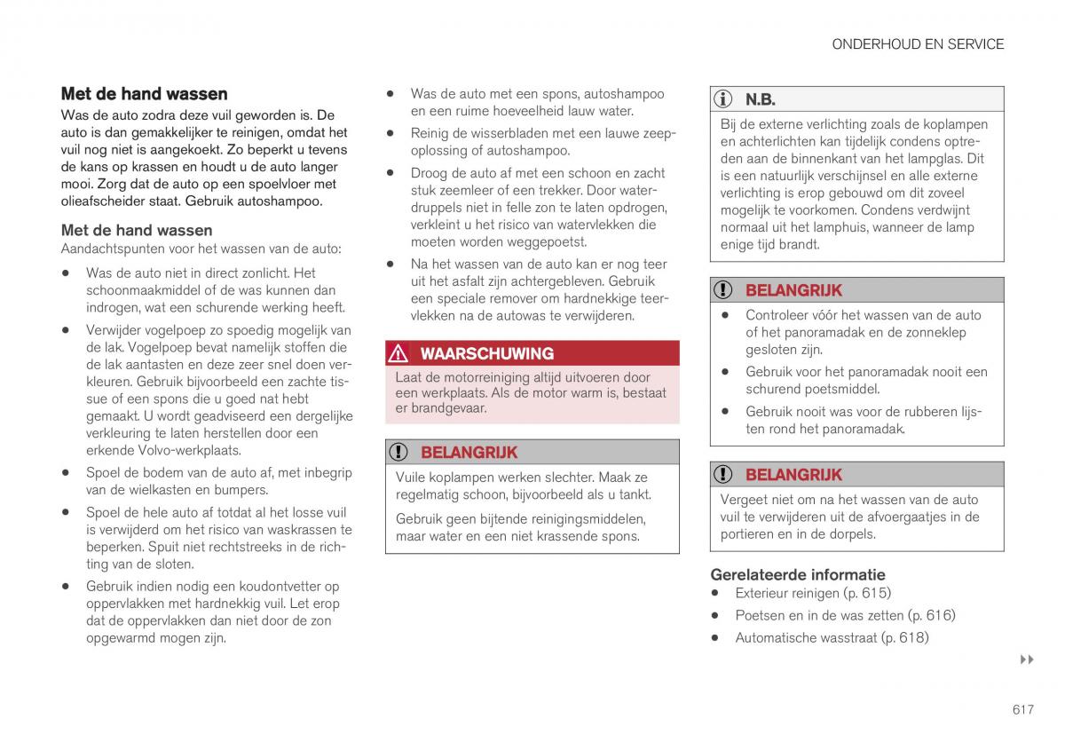 manual Volvo XC40 handleiding / page 619