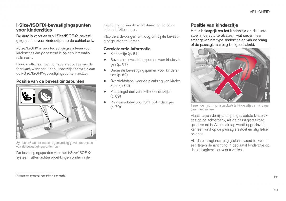 Volvo XC40 handleiding / page 65