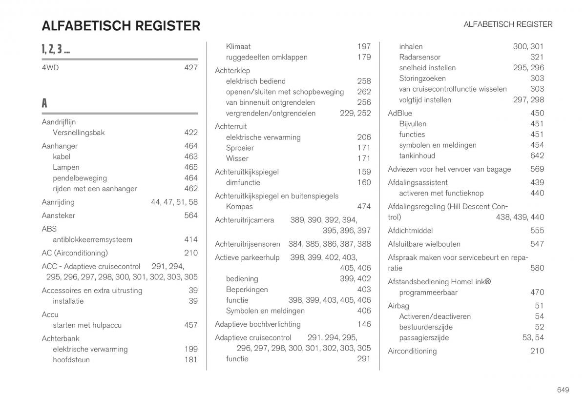 Volvo XC40 handleiding / page 651