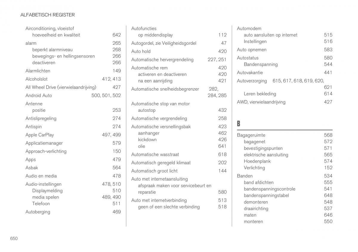 Volvo XC40 handleiding / page 652