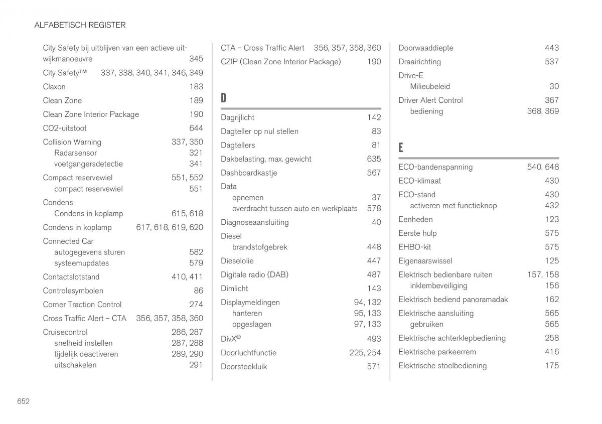 Volvo XC40 handleiding / page 654