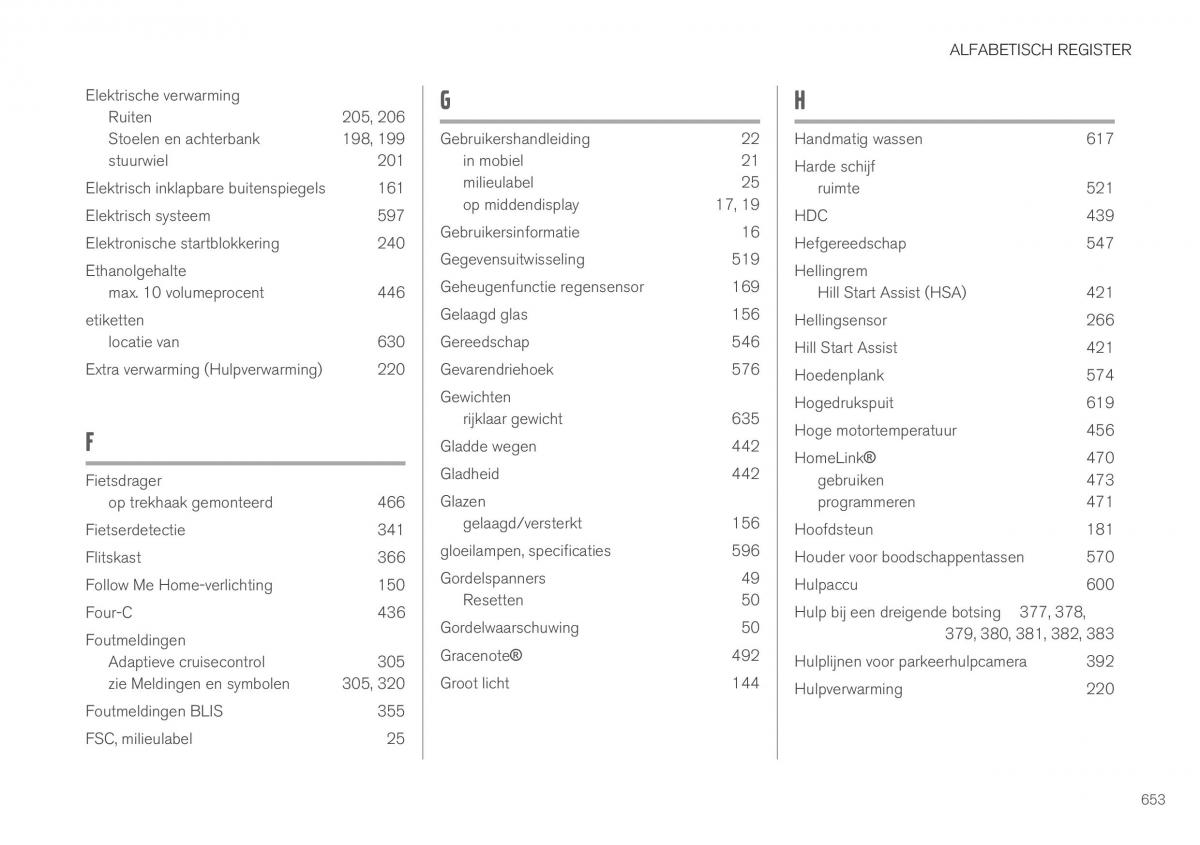 Volvo XC40 handleiding / page 655