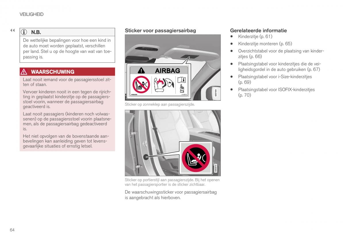 Volvo XC40 handleiding / page 66