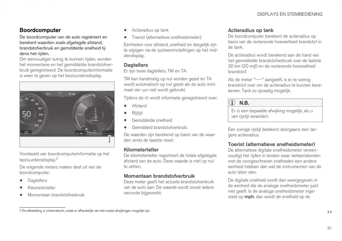 Volvo XC40 handleiding / page 83