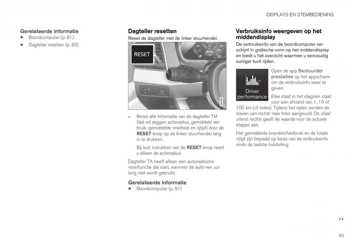 Volvo XC40 handleiding / page 85