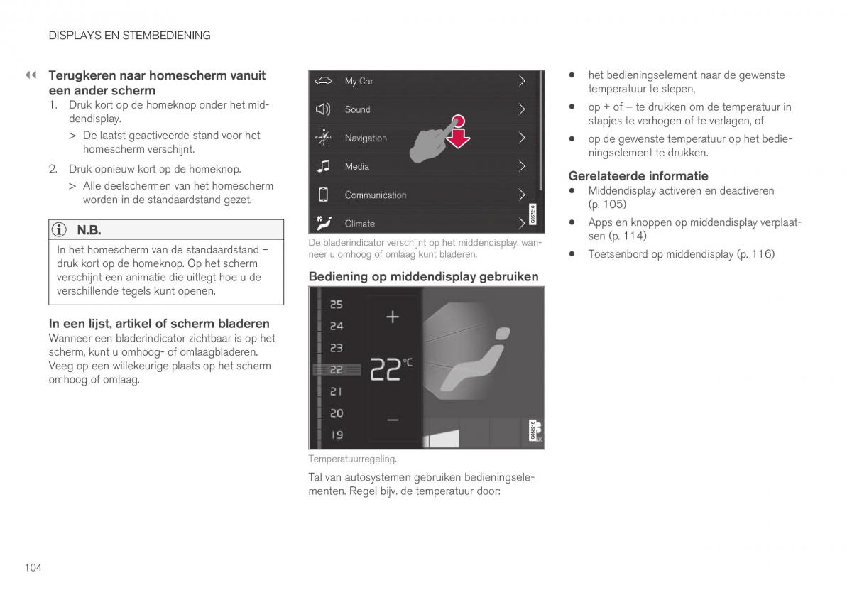 Volvo XC40 handleiding / page 106