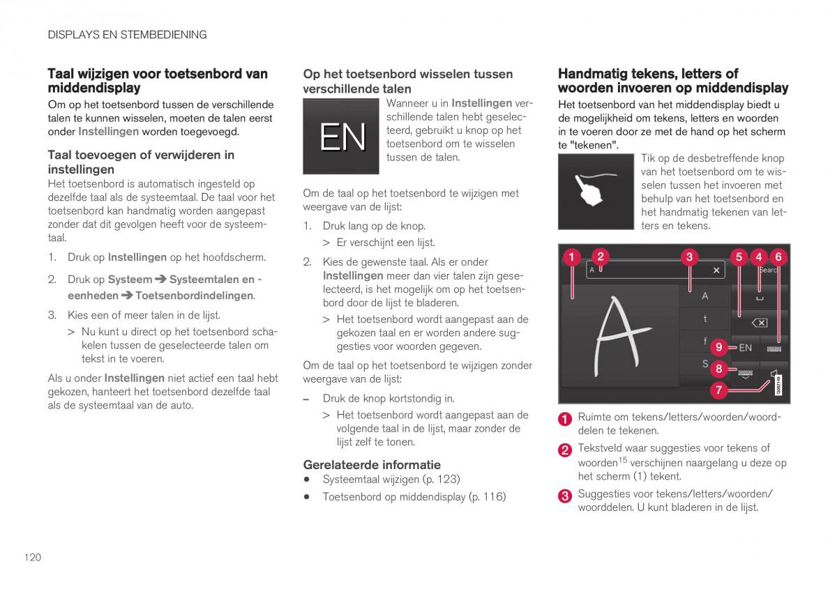 Volvo XC40 handleiding / page 122