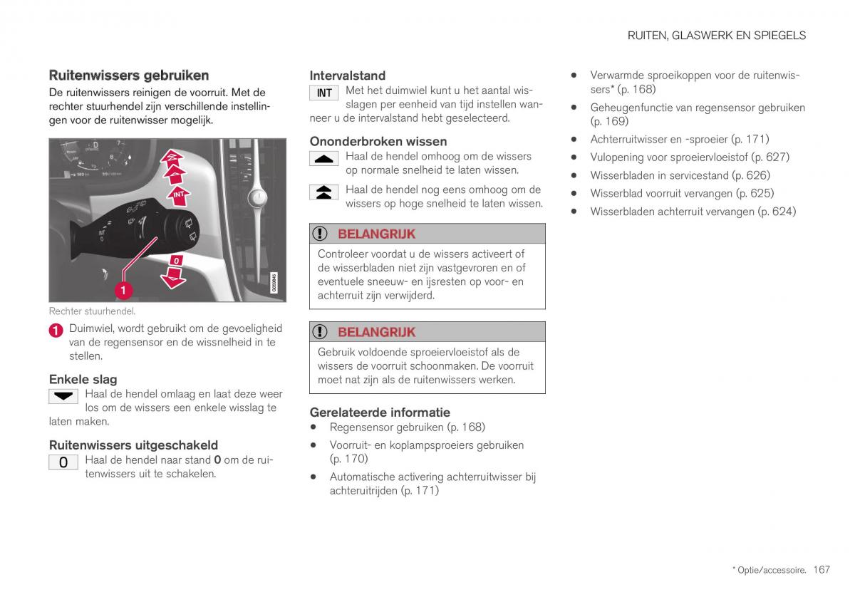 Volvo XC40 handleiding / page 169