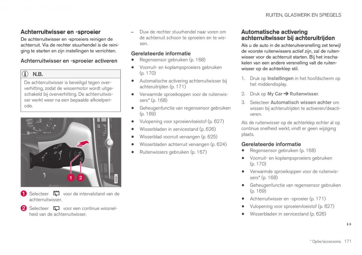 Volvo XC40 handleiding / page 173