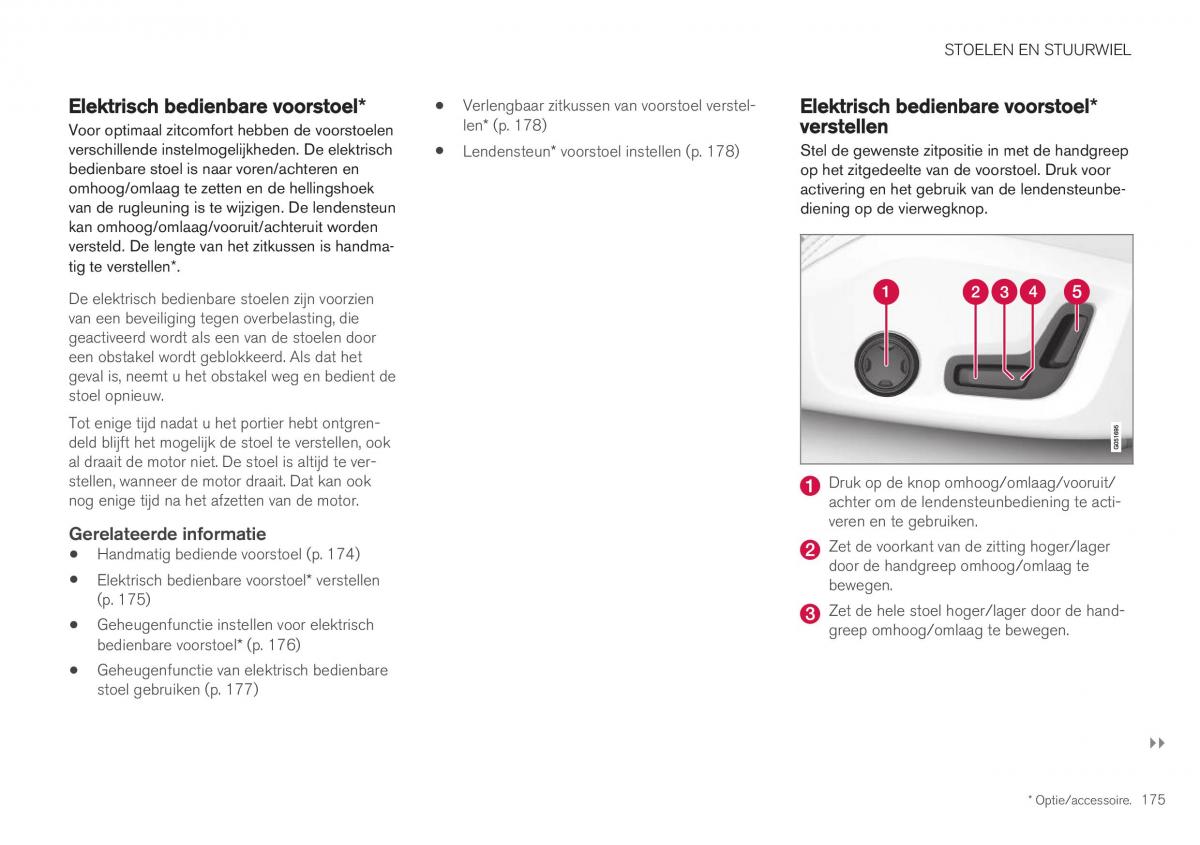 Volvo XC40 handleiding / page 177