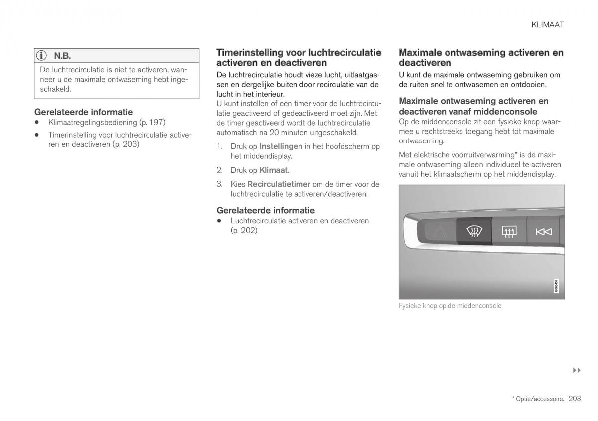 Volvo XC40 handleiding / page 205