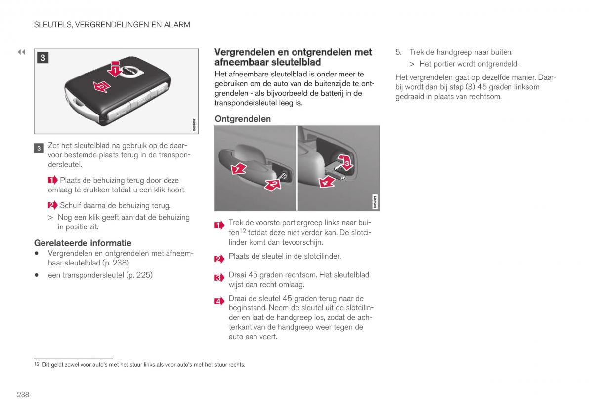 Volvo XC40 handleiding / page 240