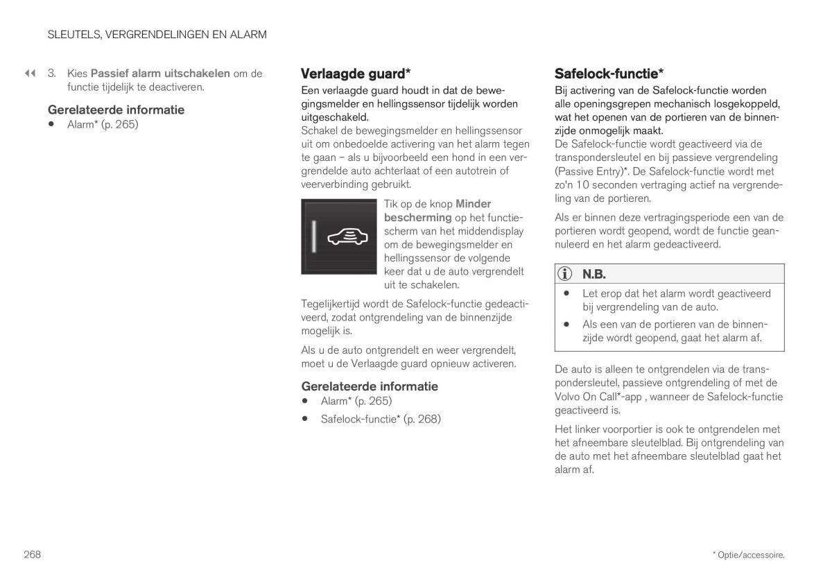 Volvo XC40 handleiding / page 270