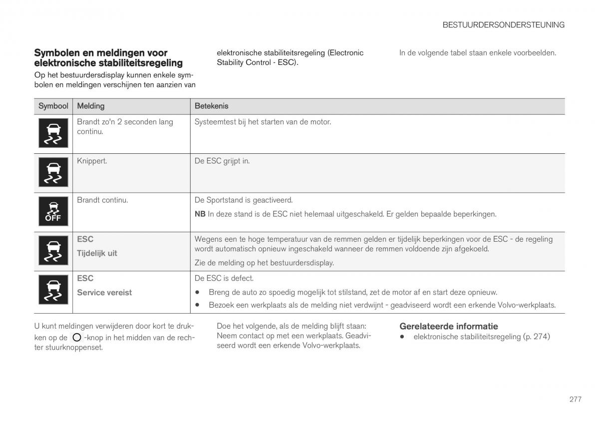 Volvo XC40 handleiding / page 279