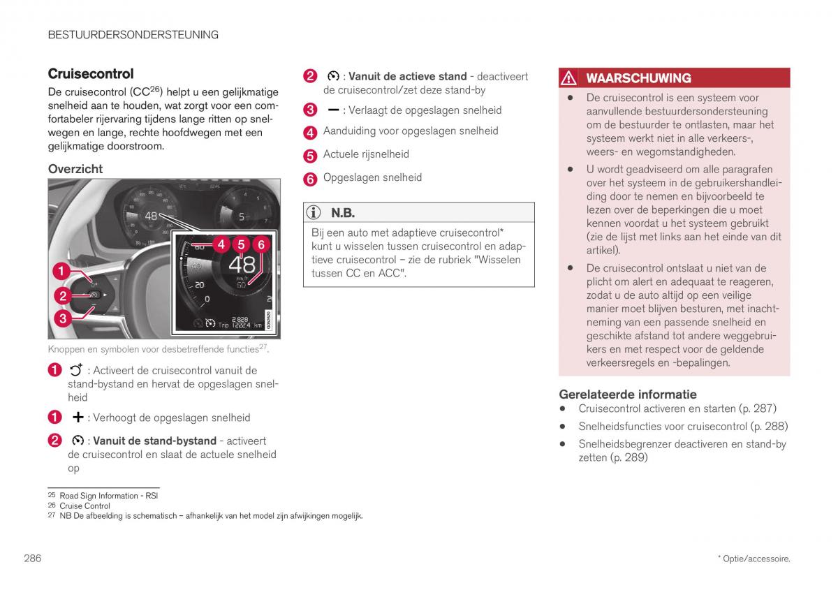 Volvo XC40 handleiding / page 288