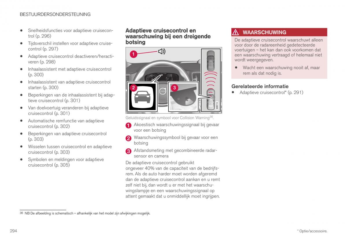 Volvo XC40 handleiding / page 296