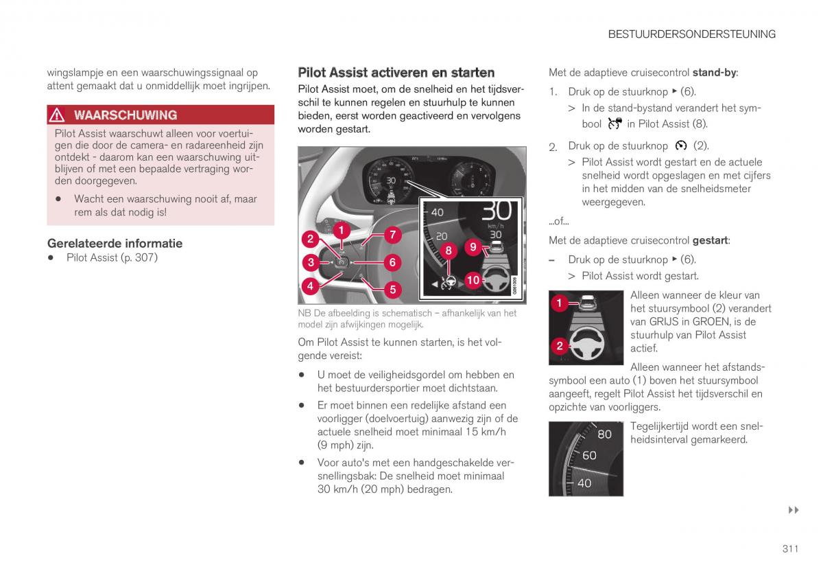 Volvo XC40 handleiding / page 313