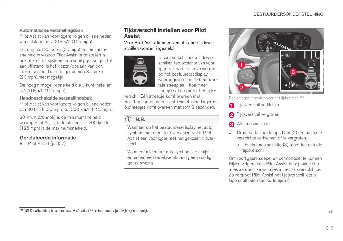 Volvo XC40 handleiding / page 315