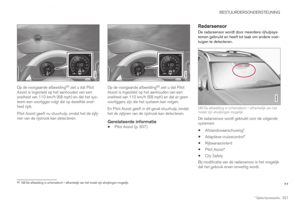 Volvo XC40 handleiding / page 323