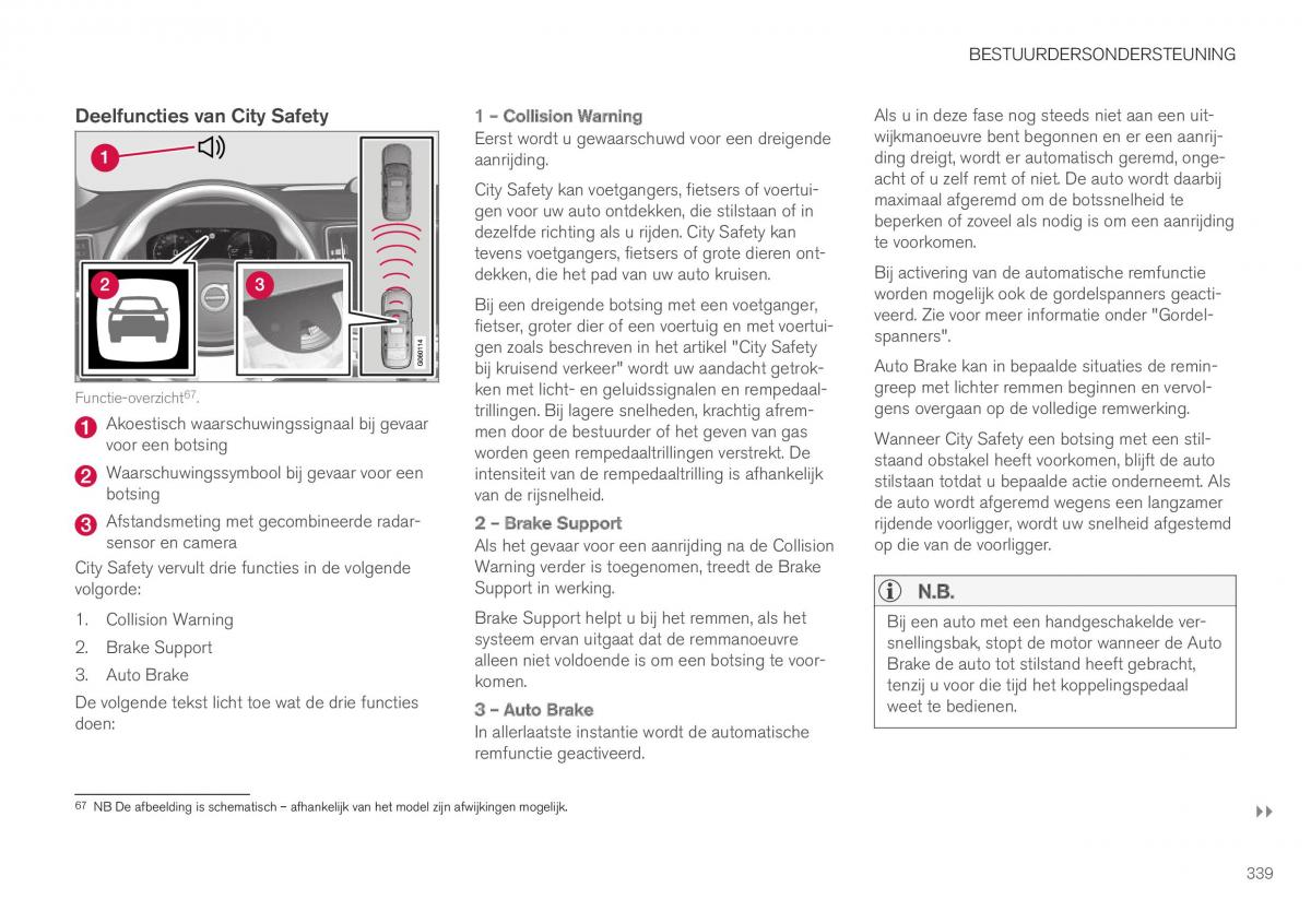 Volvo XC40 handleiding / page 341