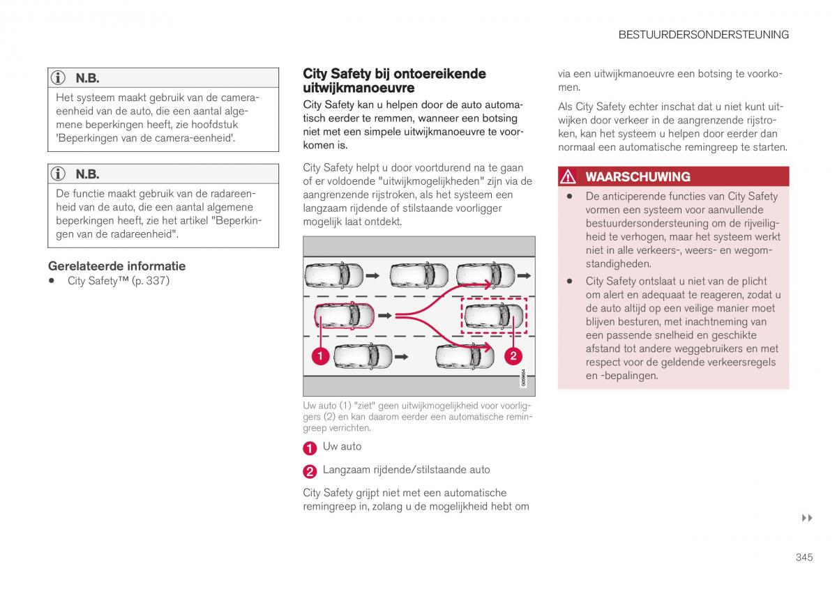 Volvo XC40 handleiding / page 347