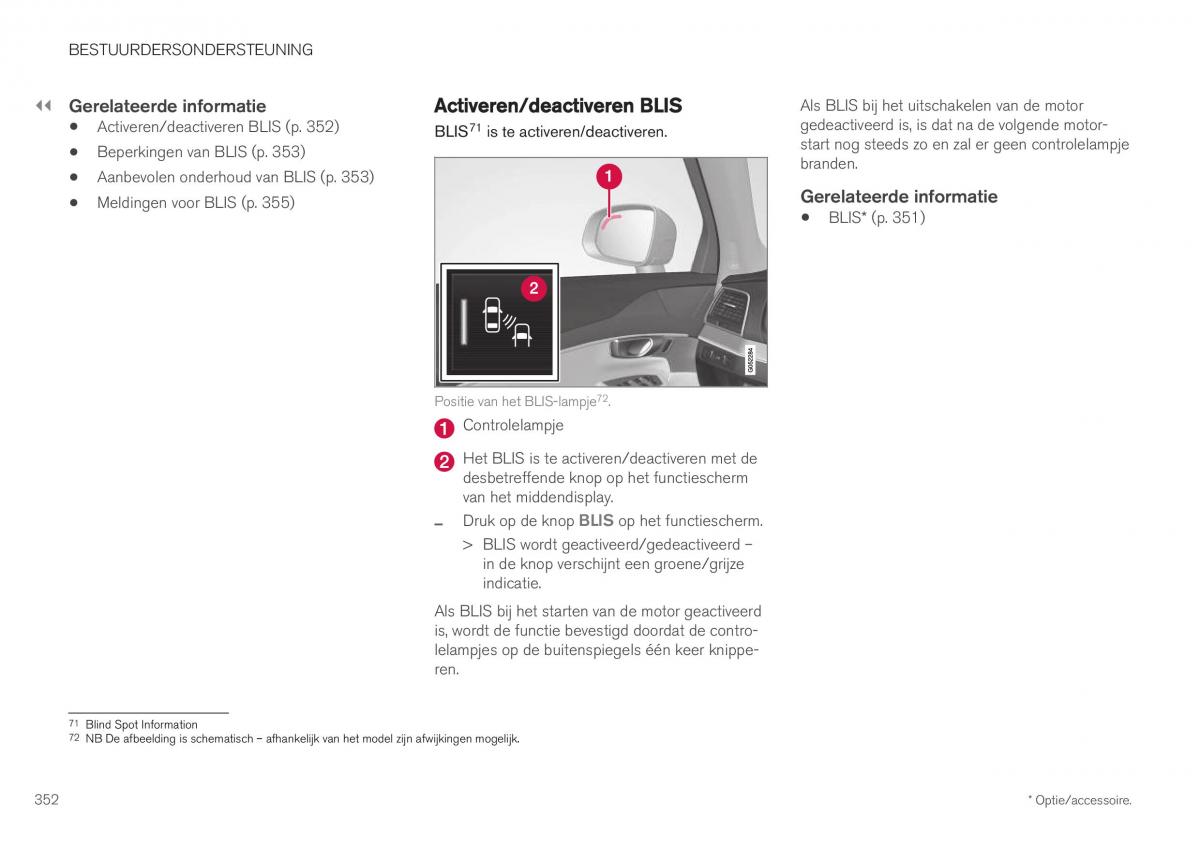 Volvo XC40 handleiding / page 354