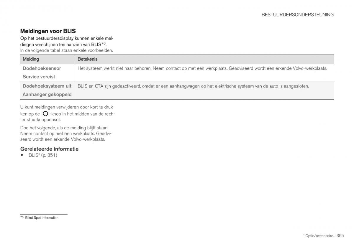 Volvo XC40 handleiding / page 357