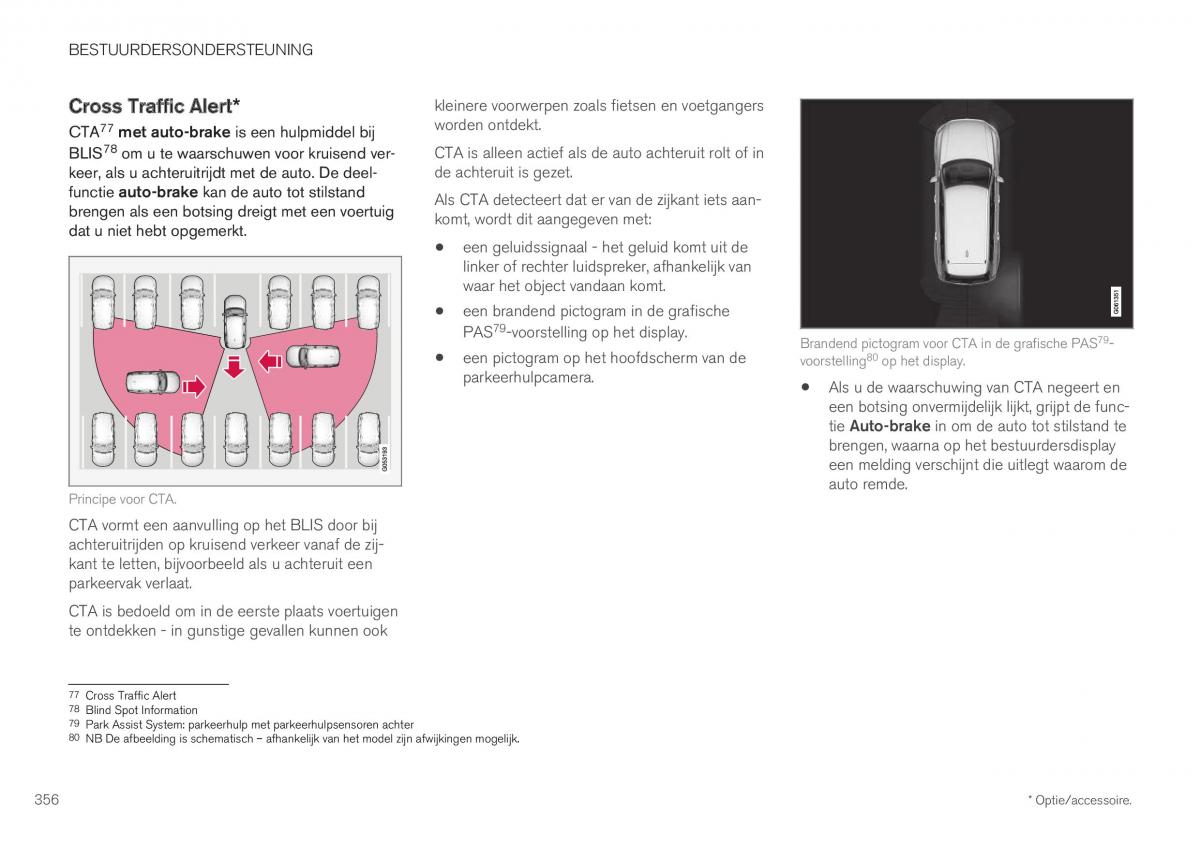 Volvo XC40 handleiding / page 358