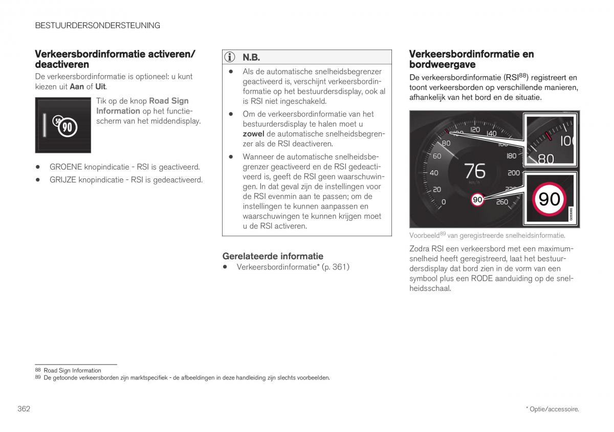 Volvo XC40 handleiding / page 364