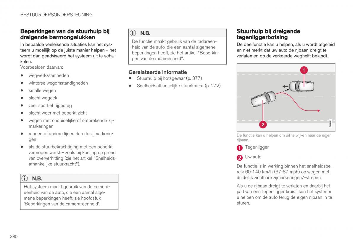 Volvo XC40 handleiding / page 382