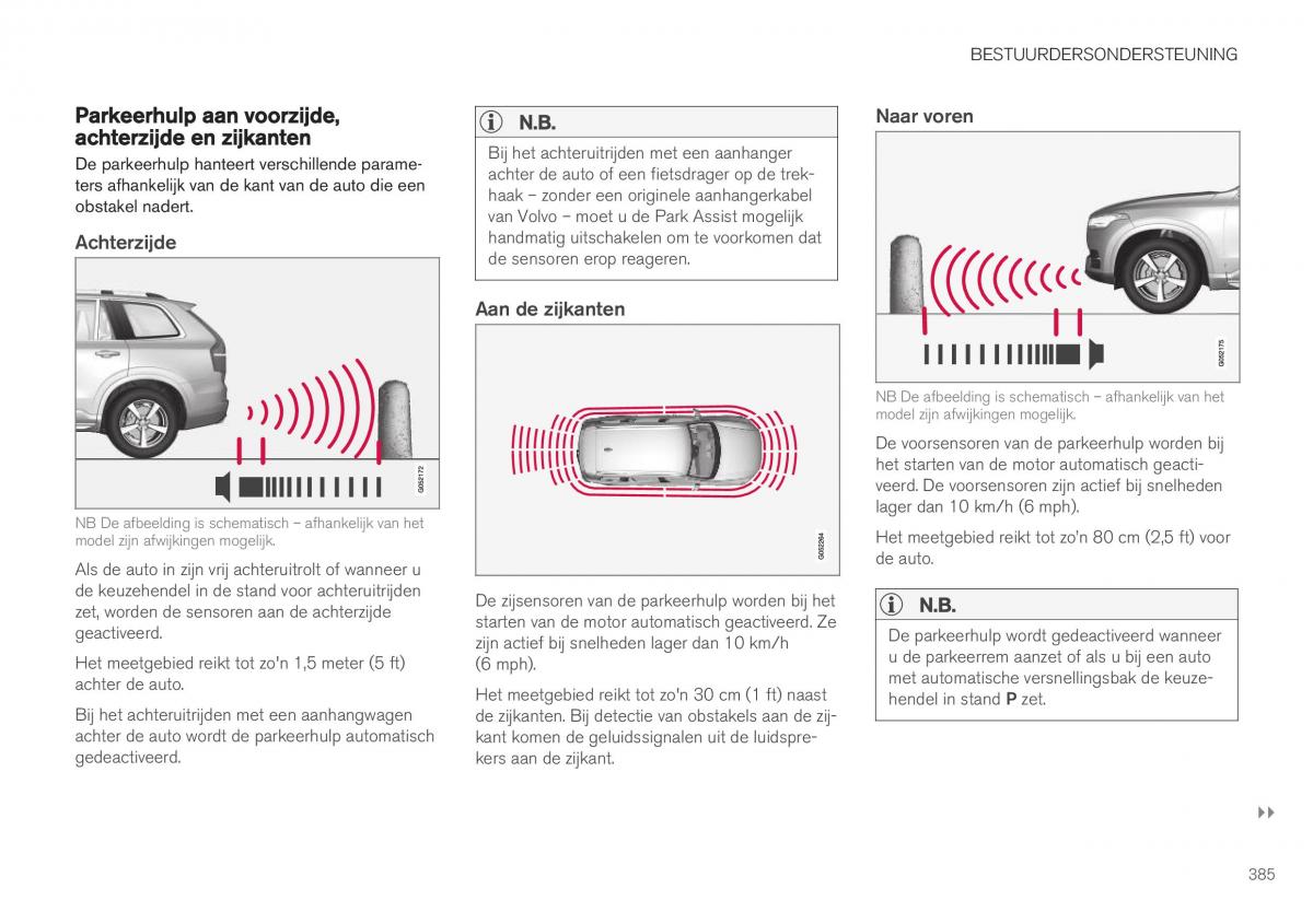 Volvo XC40 handleiding / page 387