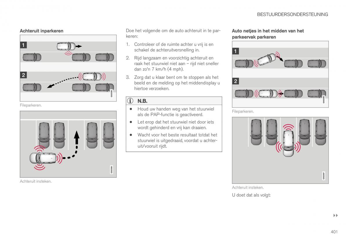 Volvo XC40 handleiding / page 403