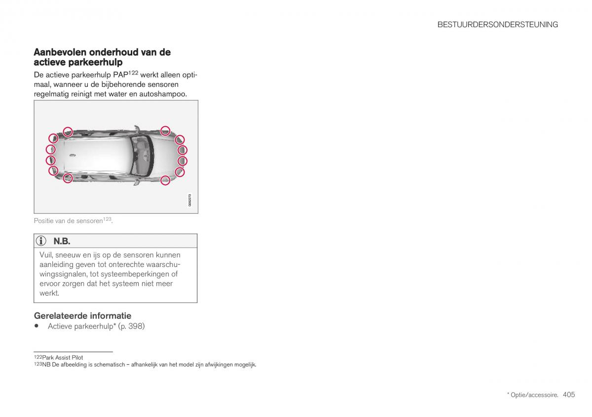 Volvo XC40 handleiding / page 407