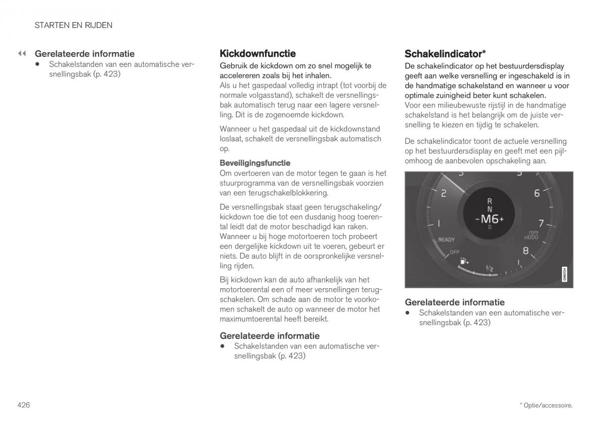 Volvo XC40 handleiding / page 428