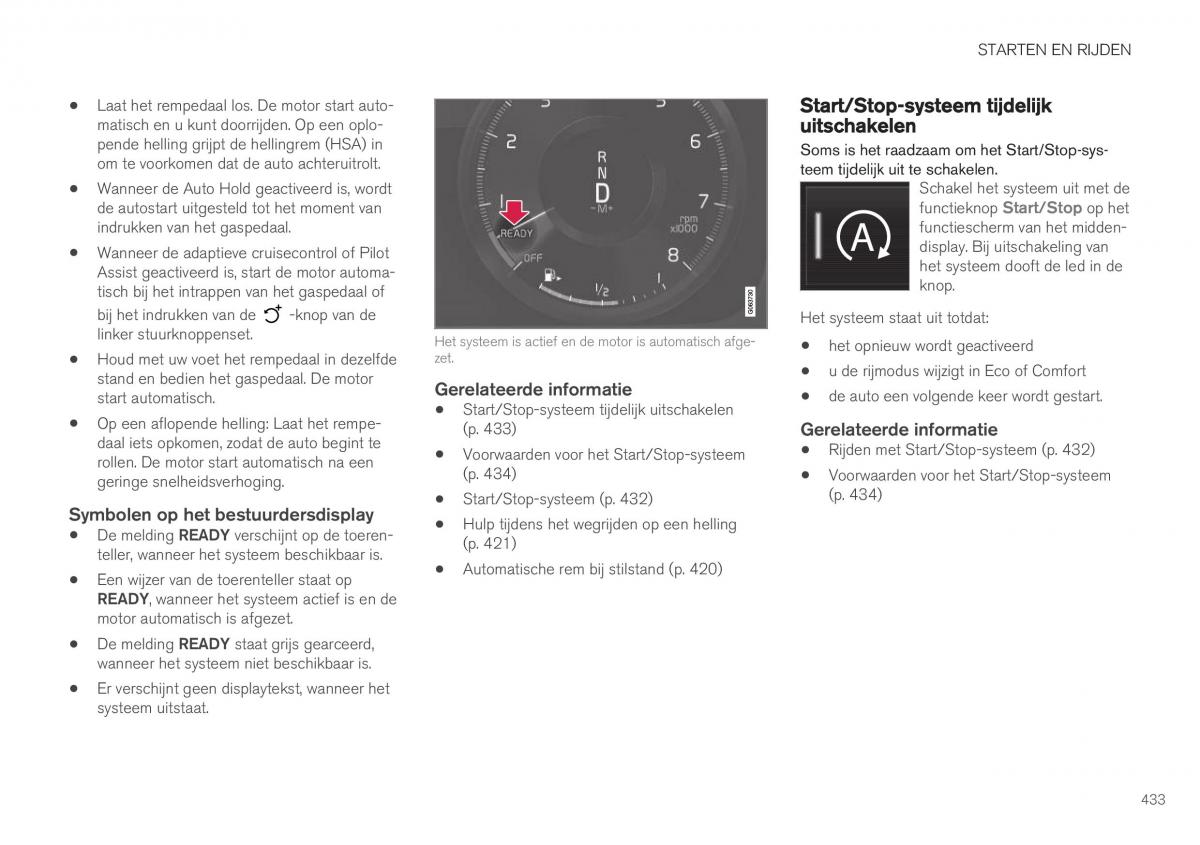 Volvo XC40 handleiding / page 435