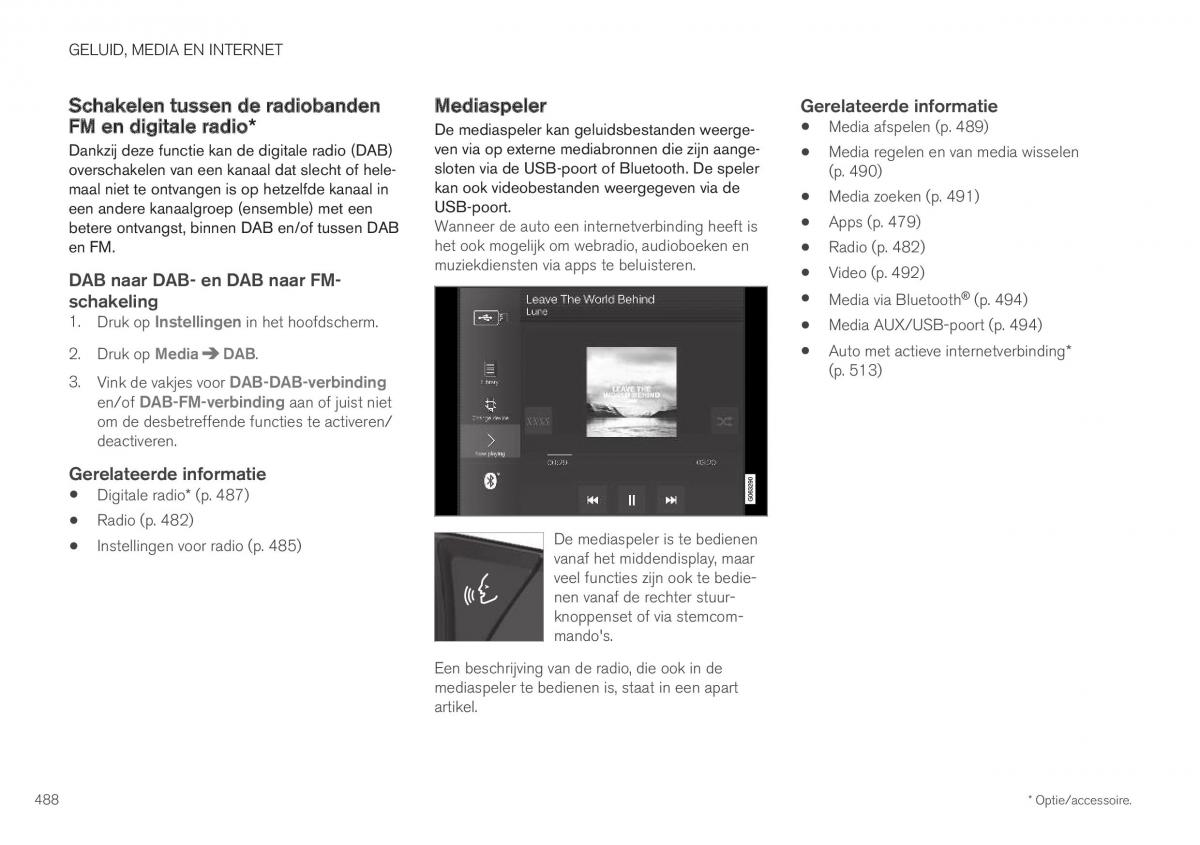 Volvo XC40 handleiding / page 490