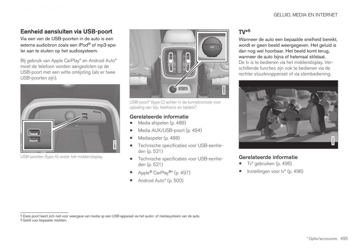 Volvo XC40 handleiding / page 497