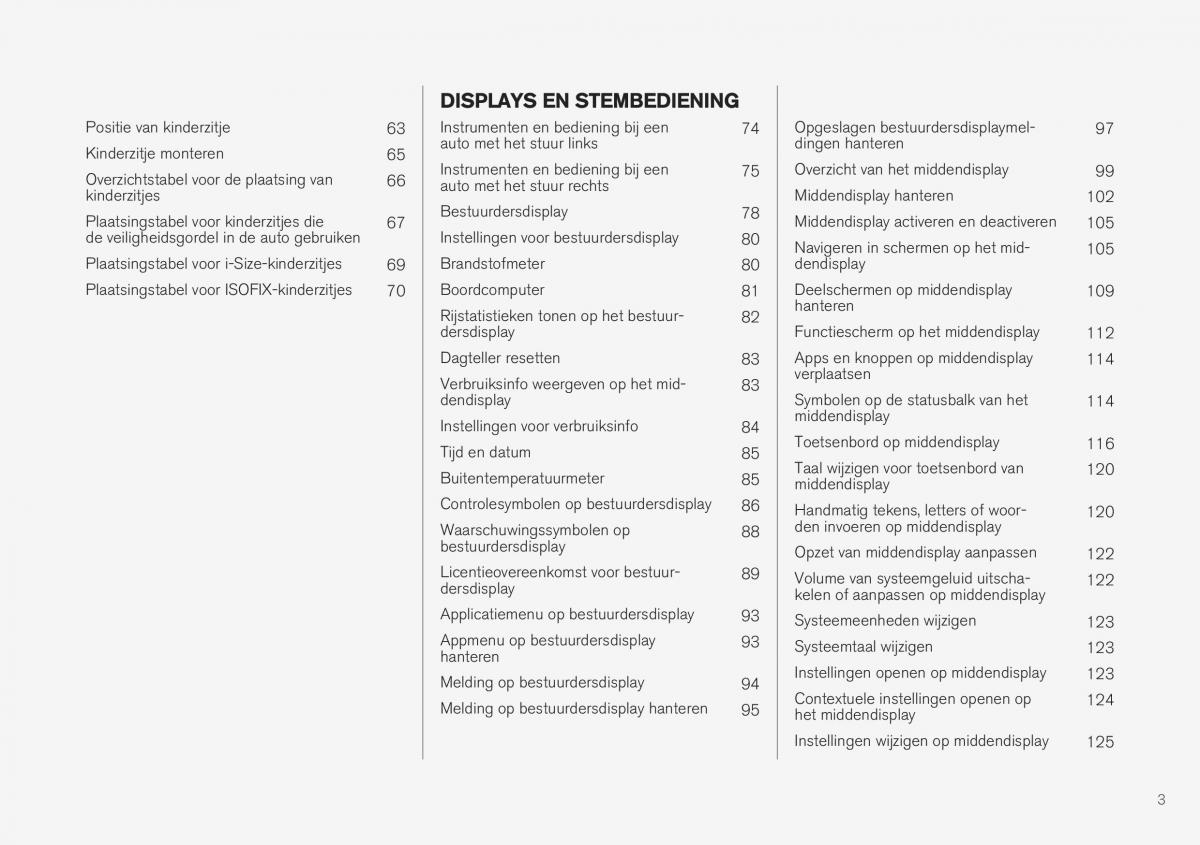 Volvo XC40 handleiding / page 5