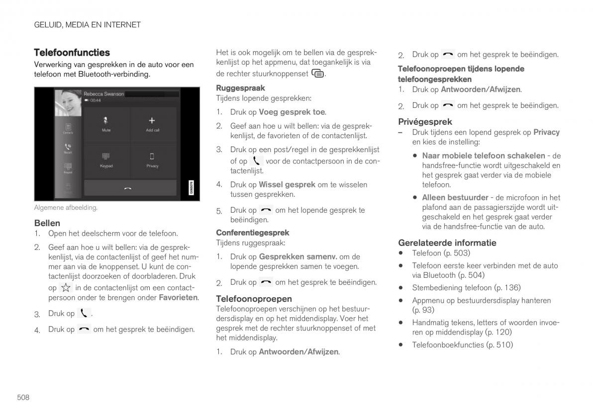 Volvo XC40 handleiding / page 510