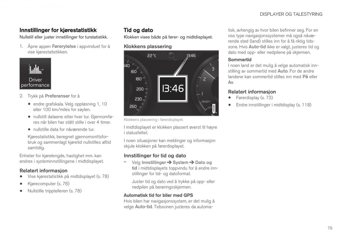 Volvo XC40 bruksanvisningen / page 81