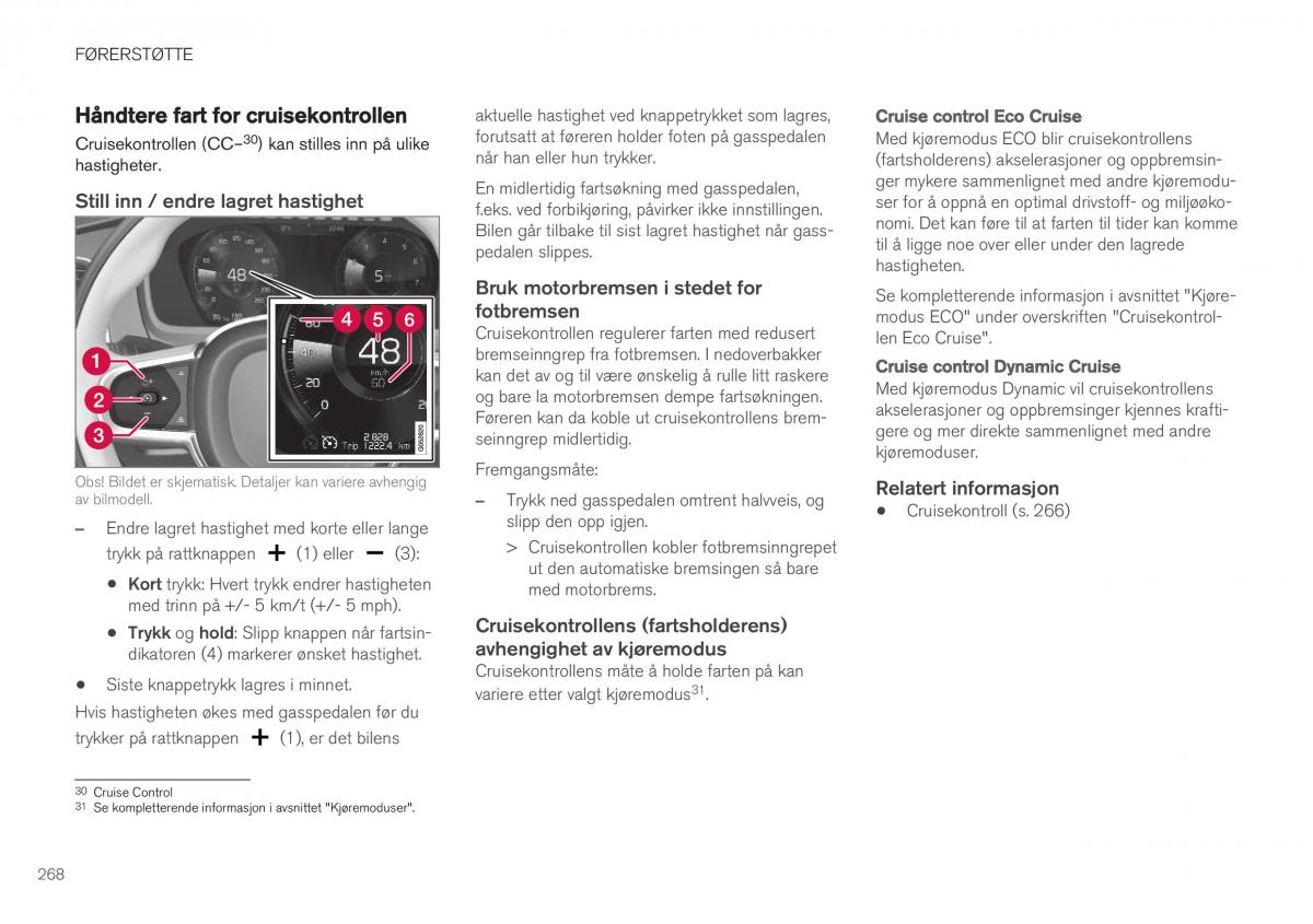 Volvo XC40 bruksanvisningen / page 270