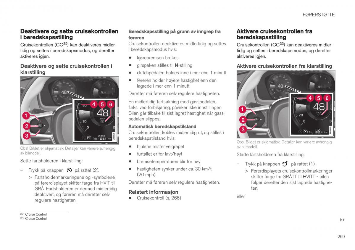 Volvo XC40 bruksanvisningen / page 271