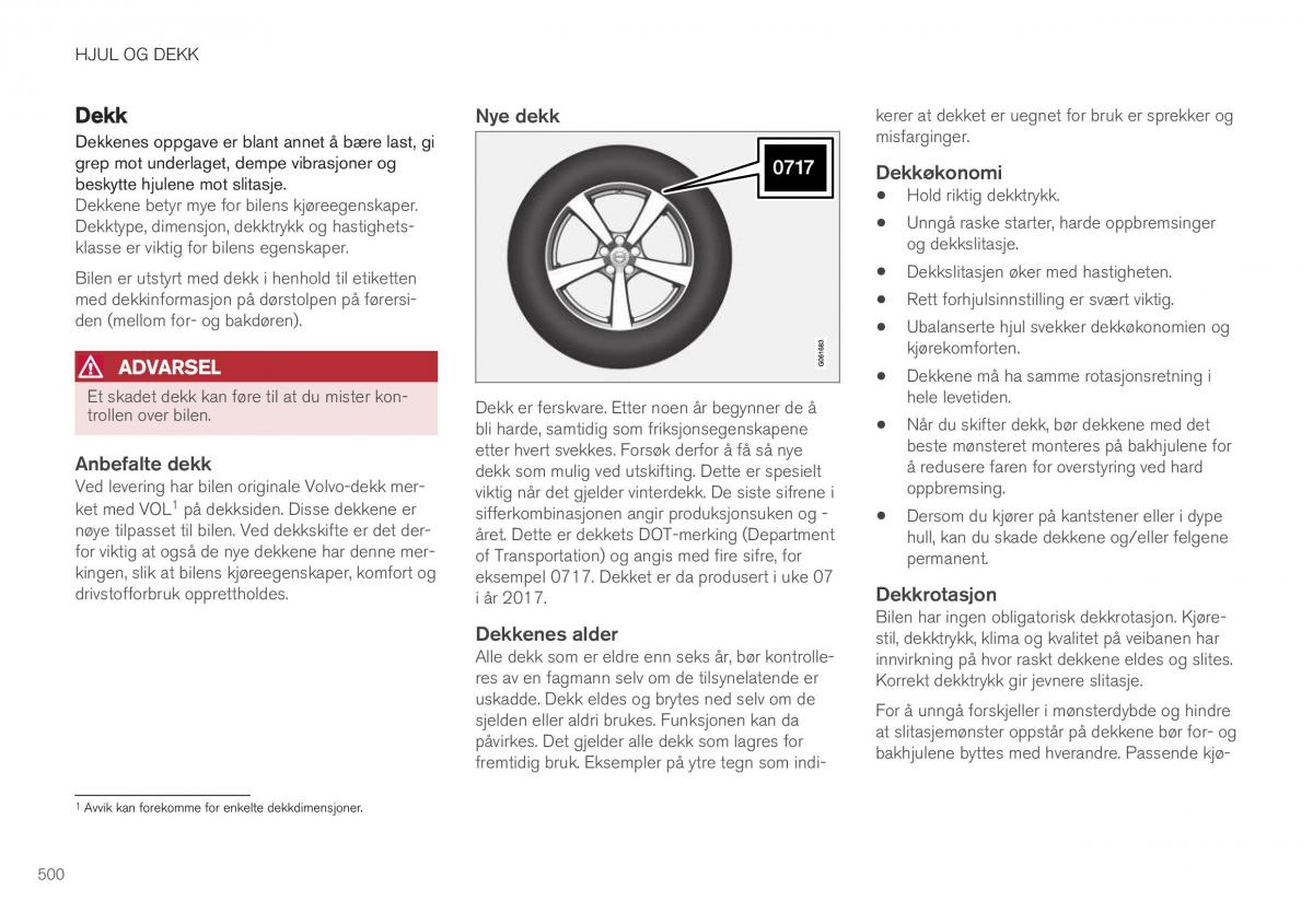 Volvo XC40 bruksanvisningen / page 502