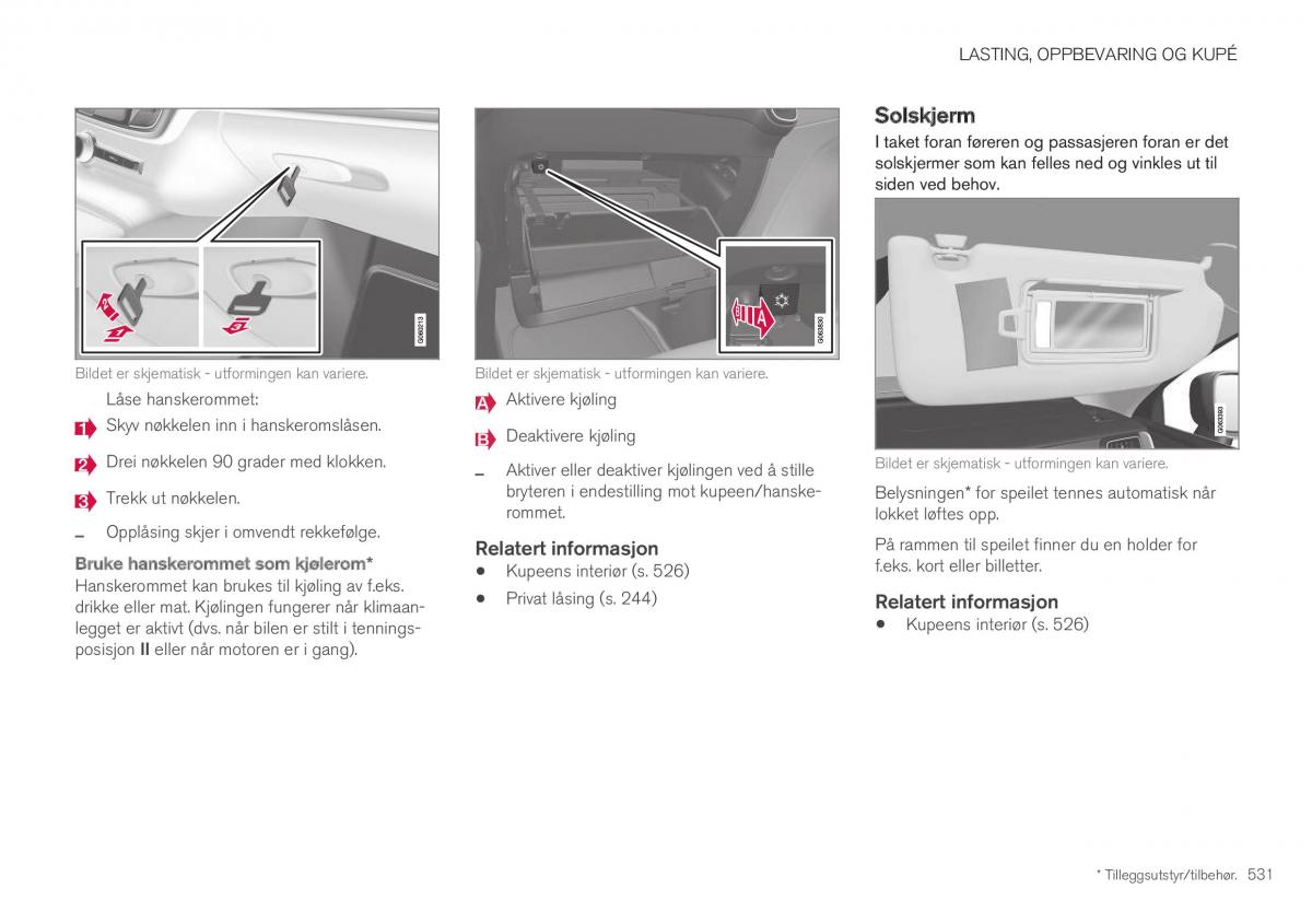 Volvo XC40 bruksanvisningen / page 533