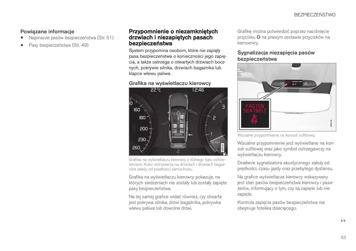 Volvo XC40 instrukcja obslugi / page 55