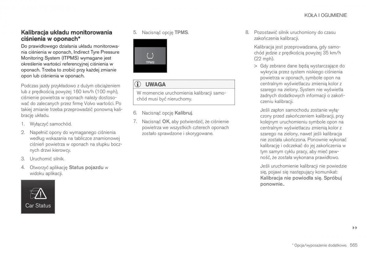 Volvo XC40 instrukcja obslugi / page 567