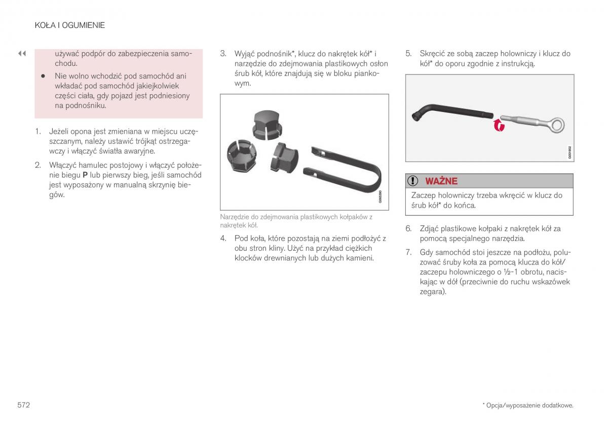 Volvo XC40 instrukcja obslugi / page 574