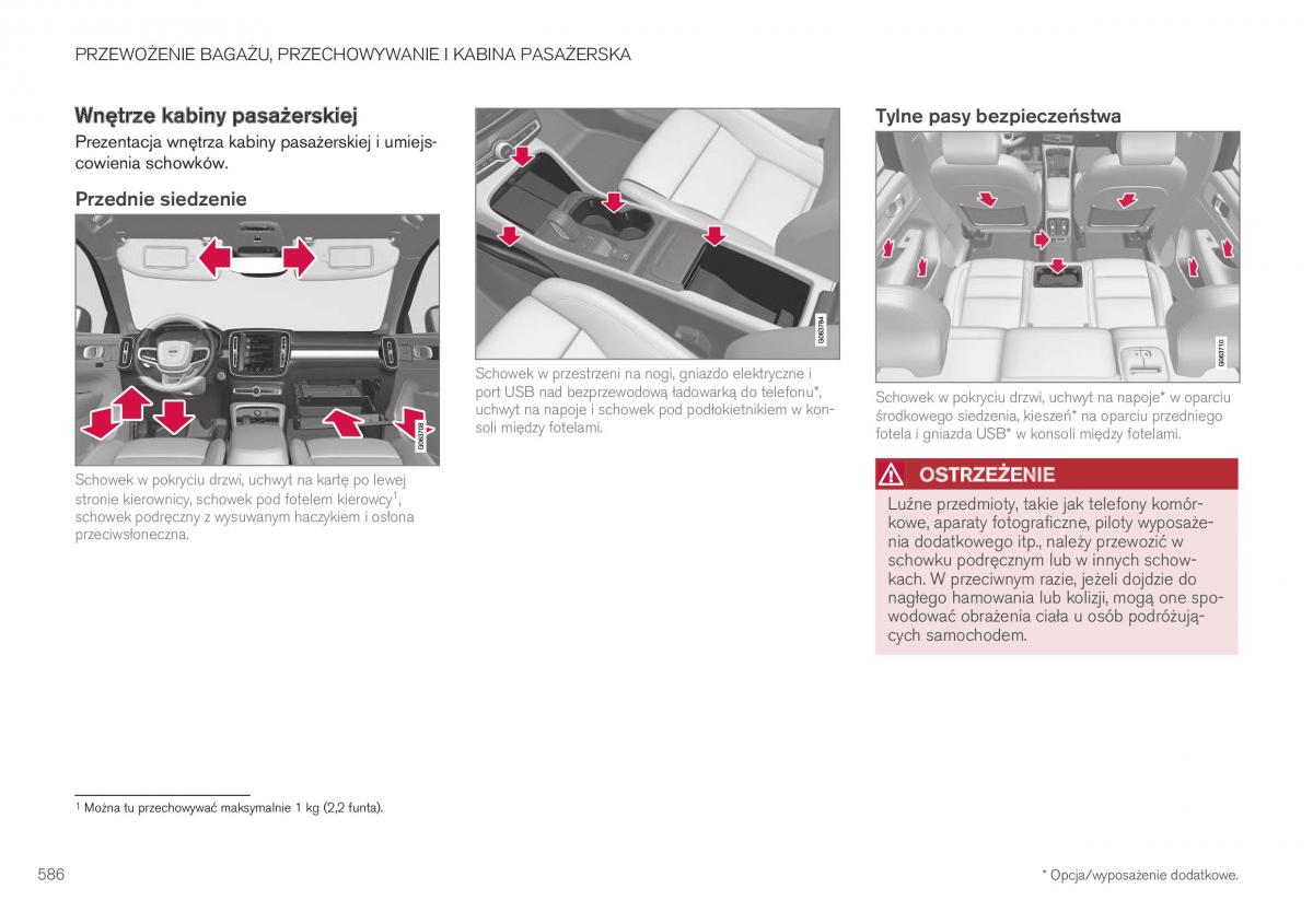 Volvo XC40 instrukcja obslugi / page 588