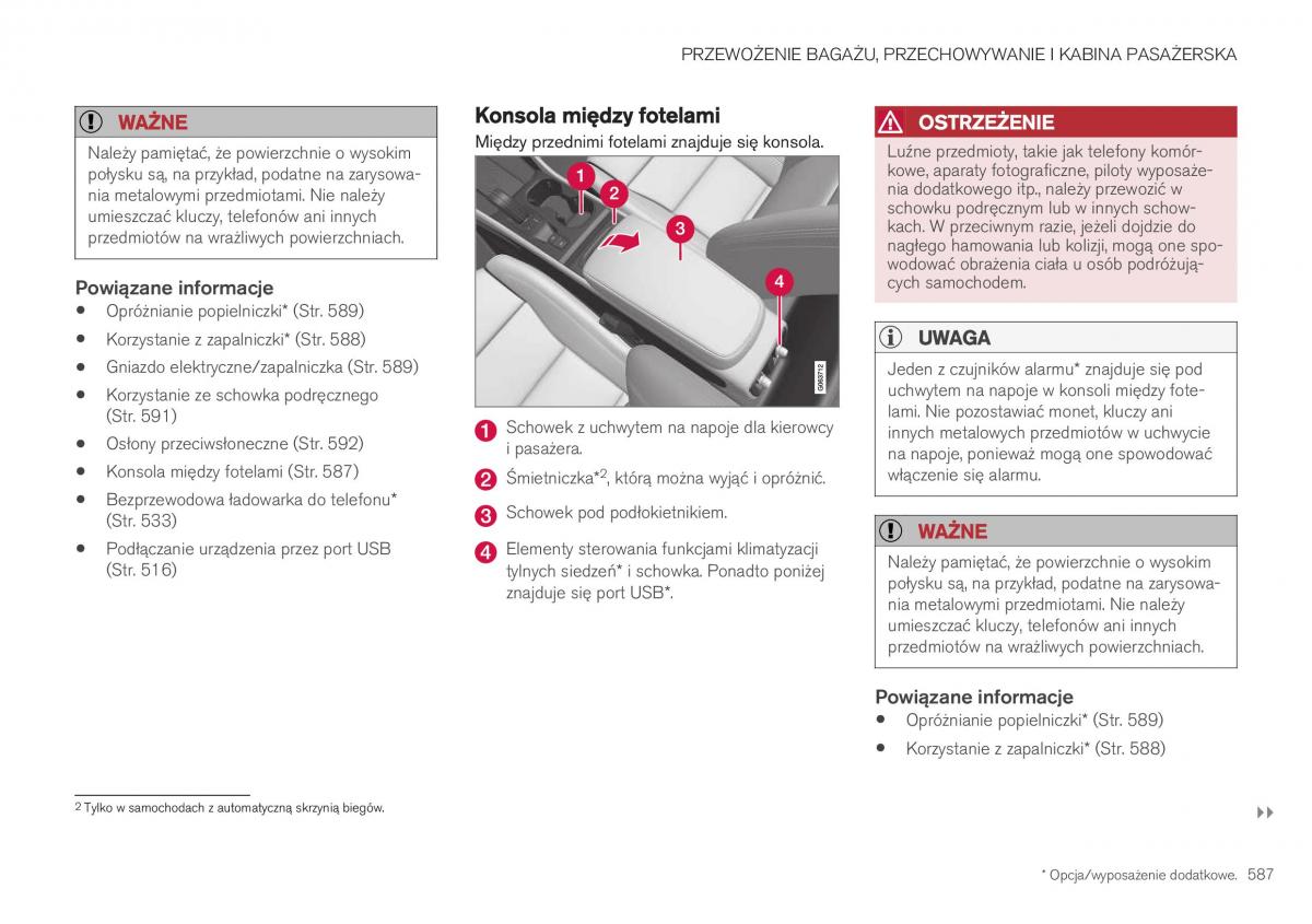 Volvo XC40 instrukcja obslugi / page 589