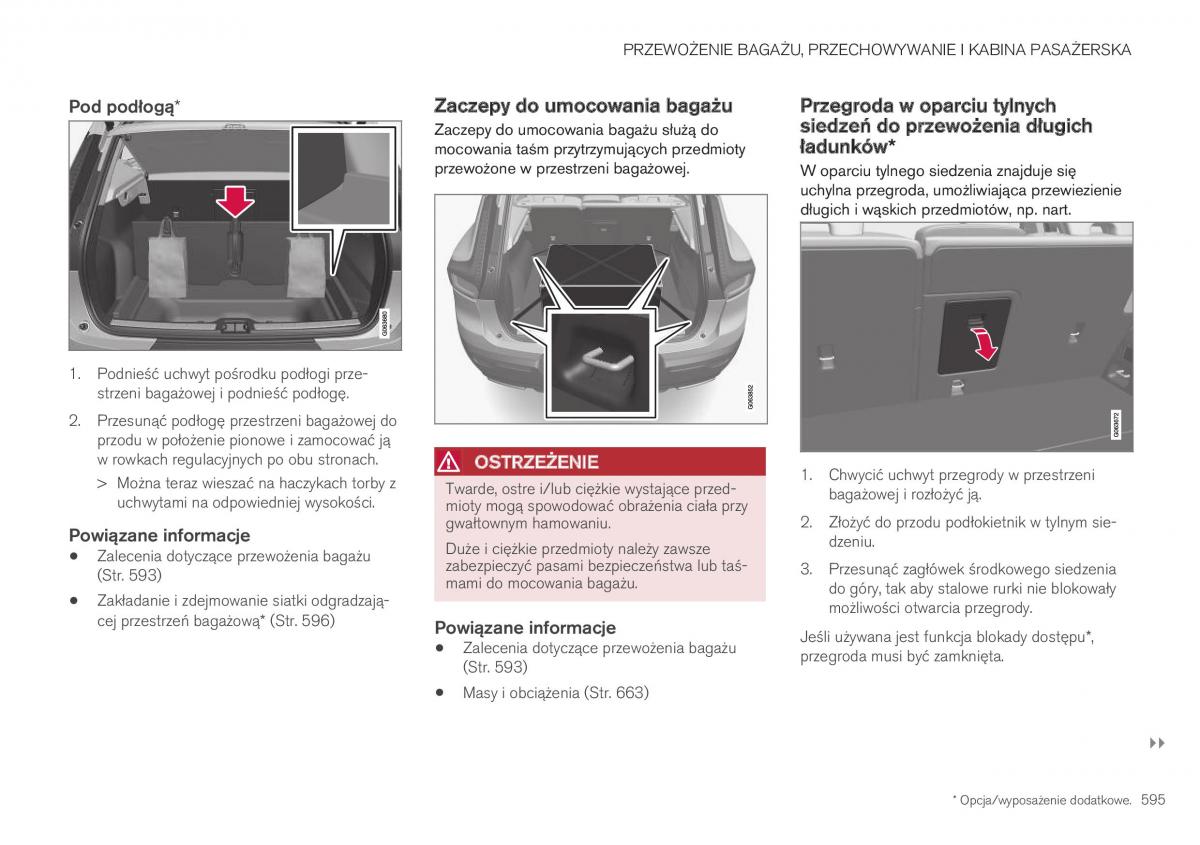 Volvo XC40 instrukcja obslugi / page 597